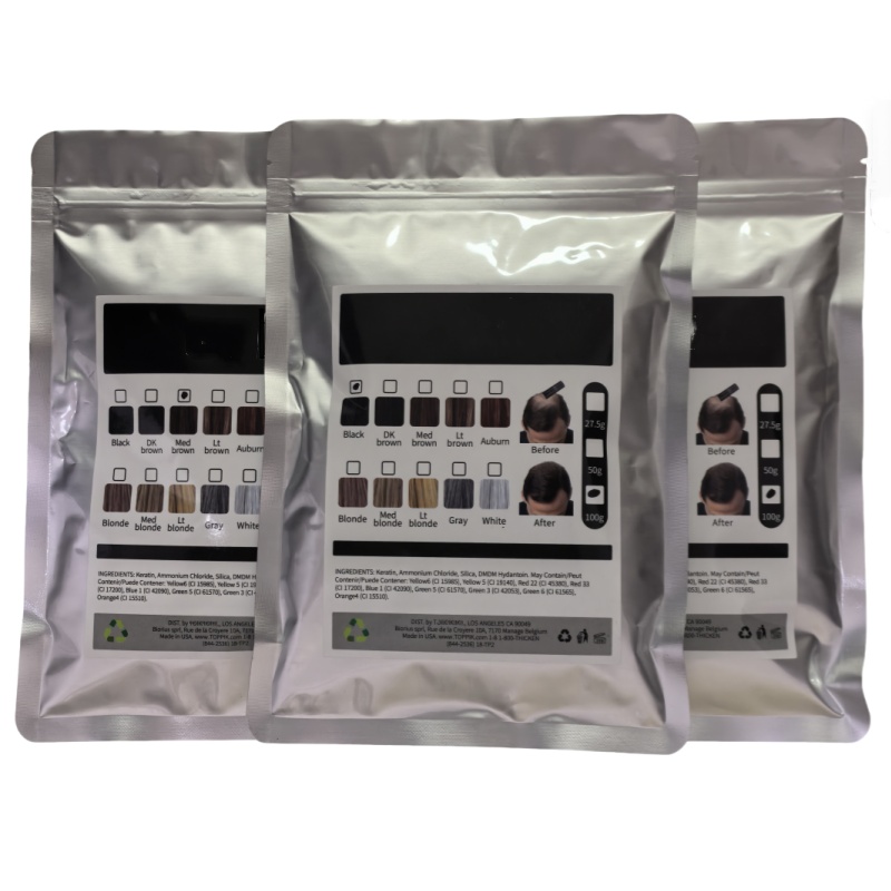 Hair Care Basic - 100g Włókna Keratynowe do Włosów, Puder
