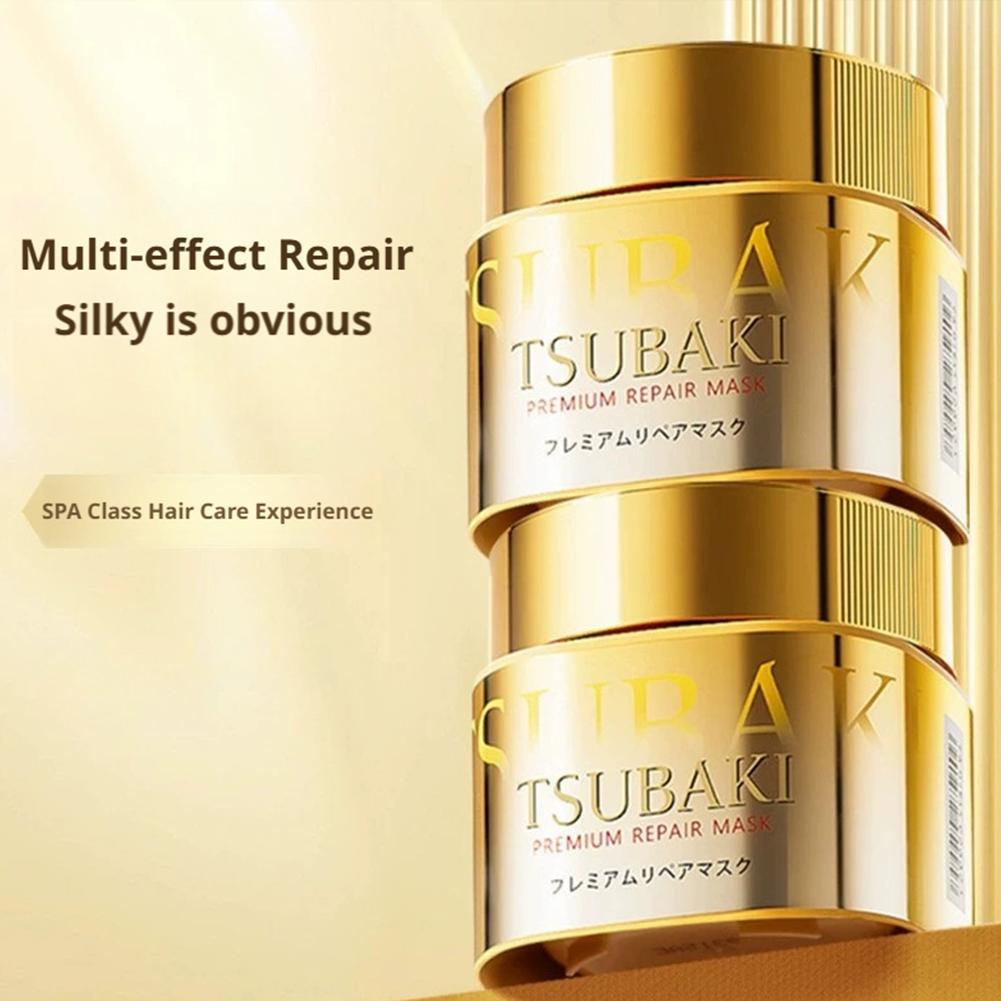 Hair Care In Japan - Japońska maska do włosów TSUBAKI Premium