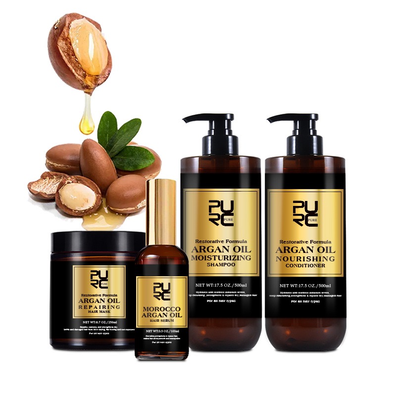 Hair Care Dupes - Maroko Szampon z olejkiem arganowym Odżywka