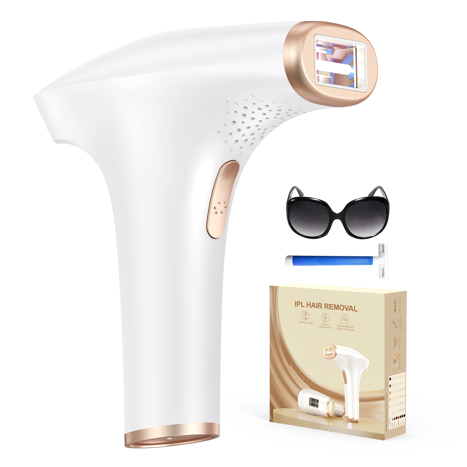 Hair Care Japanese - Urządzenie do usuwania włosów IPL999900 Błyski