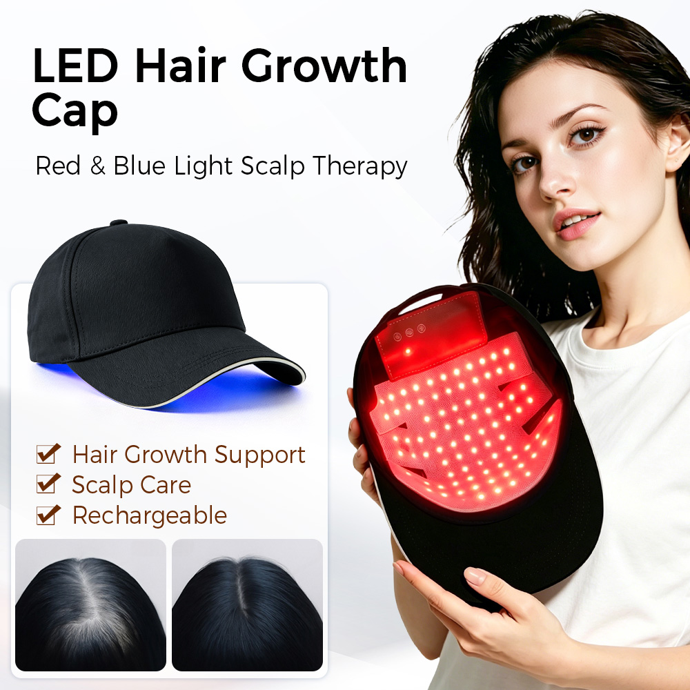 Hair Care Basic - Czapka LED do terapii wzrostu włosów