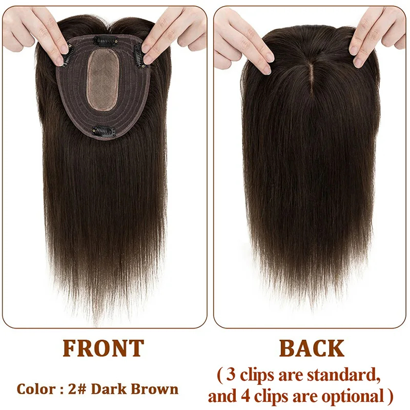 Jedwabny top damski Topper Cli – Clip In Hair Piece recenzja i cena