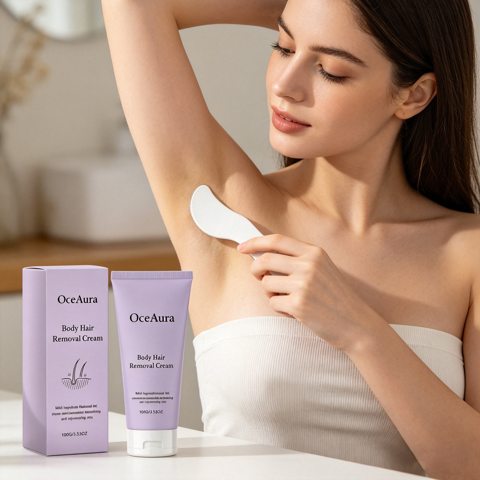 OceAura Krem do depilacji ciał – Hair Care Honey recenzja i cena