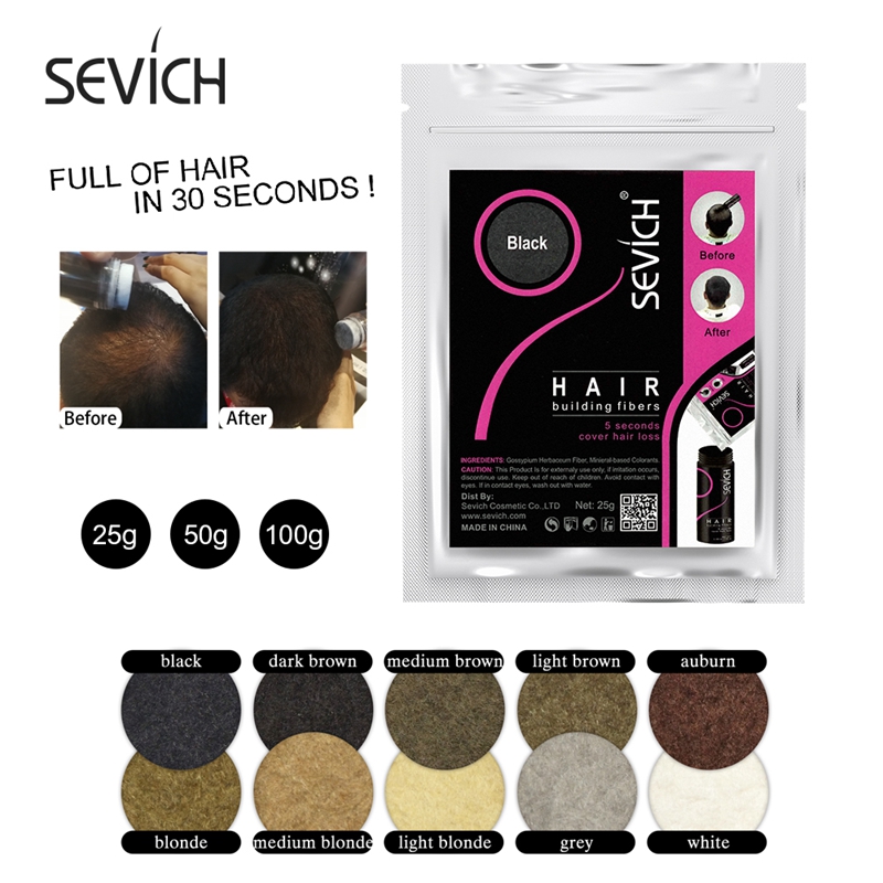 Sevich Hair Fiber Refill 100g  – Hair Care Basic recenzja i cena