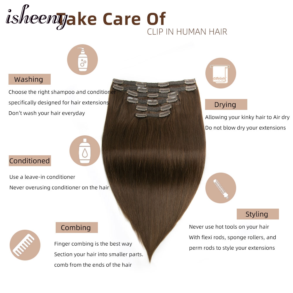 Isheeny 140-240G klips objętoś – Clip In Hair Piece recenzja i cena