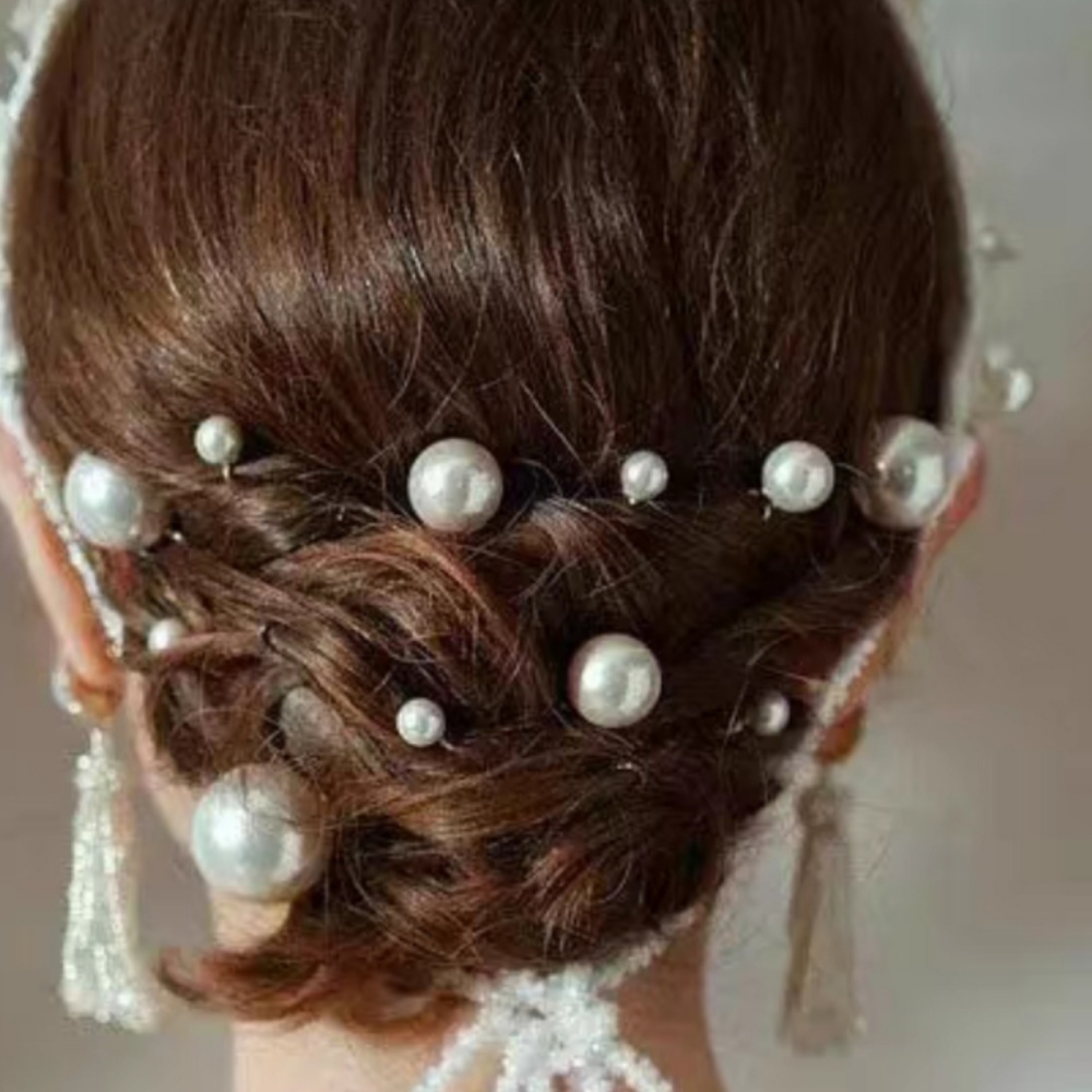 Zestaw spinek do włosów z perł – Clip In Hair Piece recenzja i cena