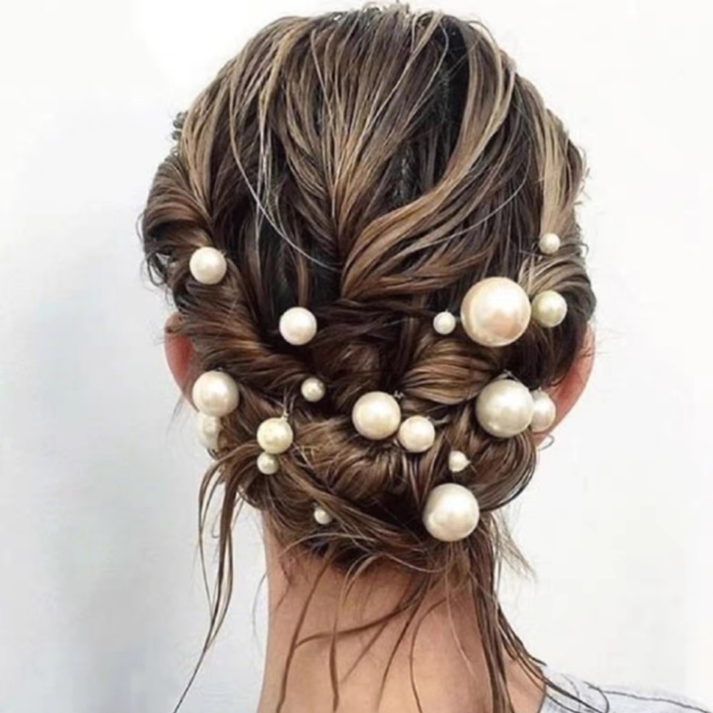 Zestaw spinek do włosów z perł – Clip In Hair Piece recenzja i cena