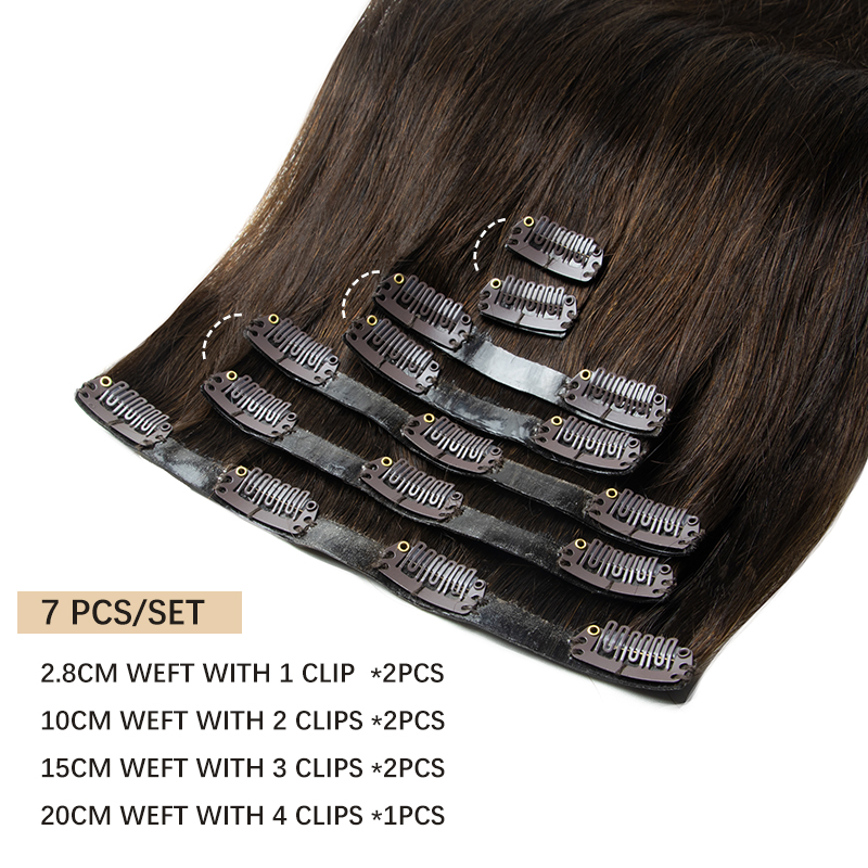 Niewidoczny gruby klips PU do  – Clip In Hair Piece recenzja i cena